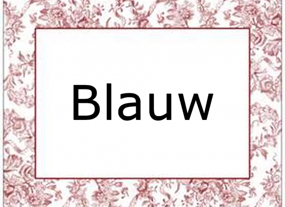 Blauw