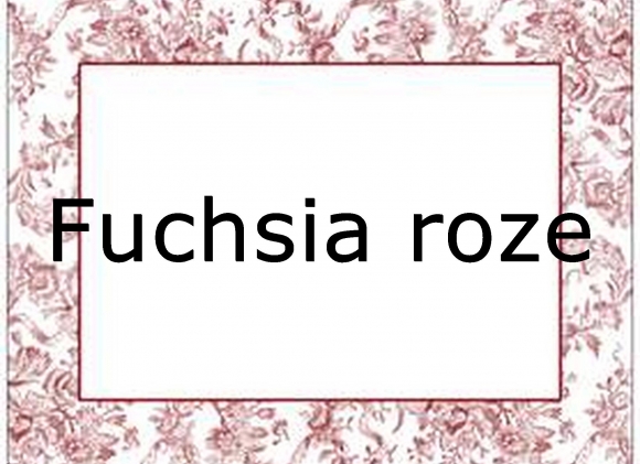 Fuchsia roze