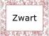 Zwart