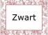 Zwart